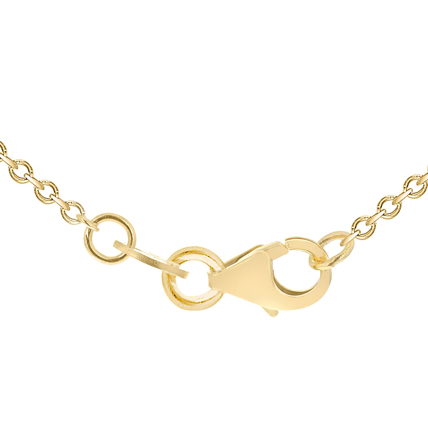 9K White Gold  NecklaceE (Size - 17),  Gold Wt. 2.2 Gms