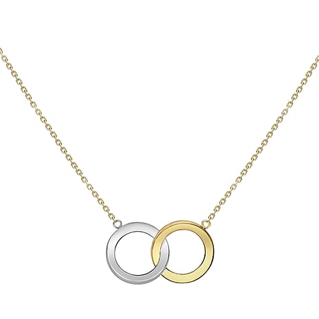 9K White Gold  NecklaceE (Size - 18),  Gold Wt. 2.2 Gms