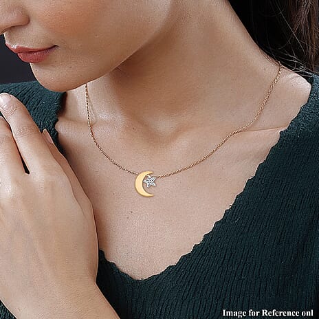 9K White Gold  NecklaceE (Size - 17),  Gold Wt. 2 Gms