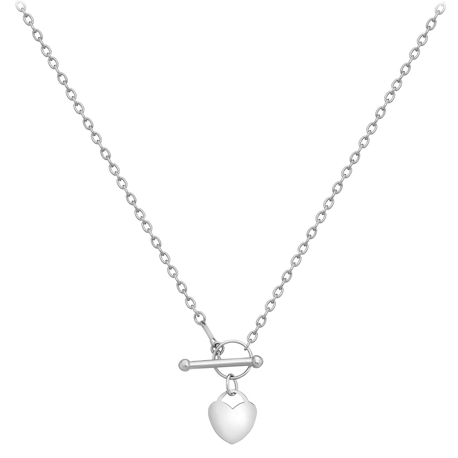 9K White Gold  NecklaceE (Size - 18),  Gold Wt. 3.1 Gms