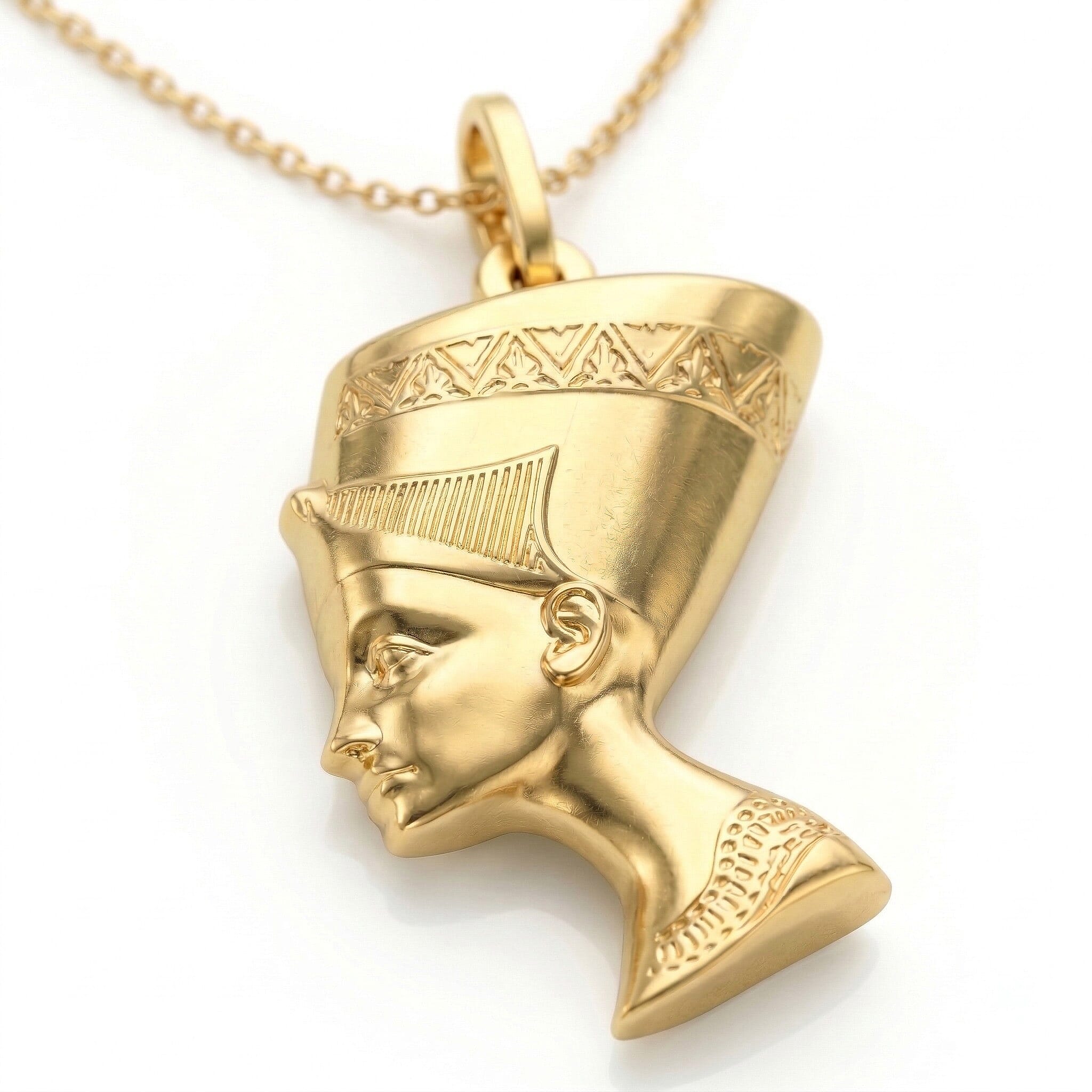 9K Yellow Gold  Pendant,  Gold Wt. 1.7 Gms