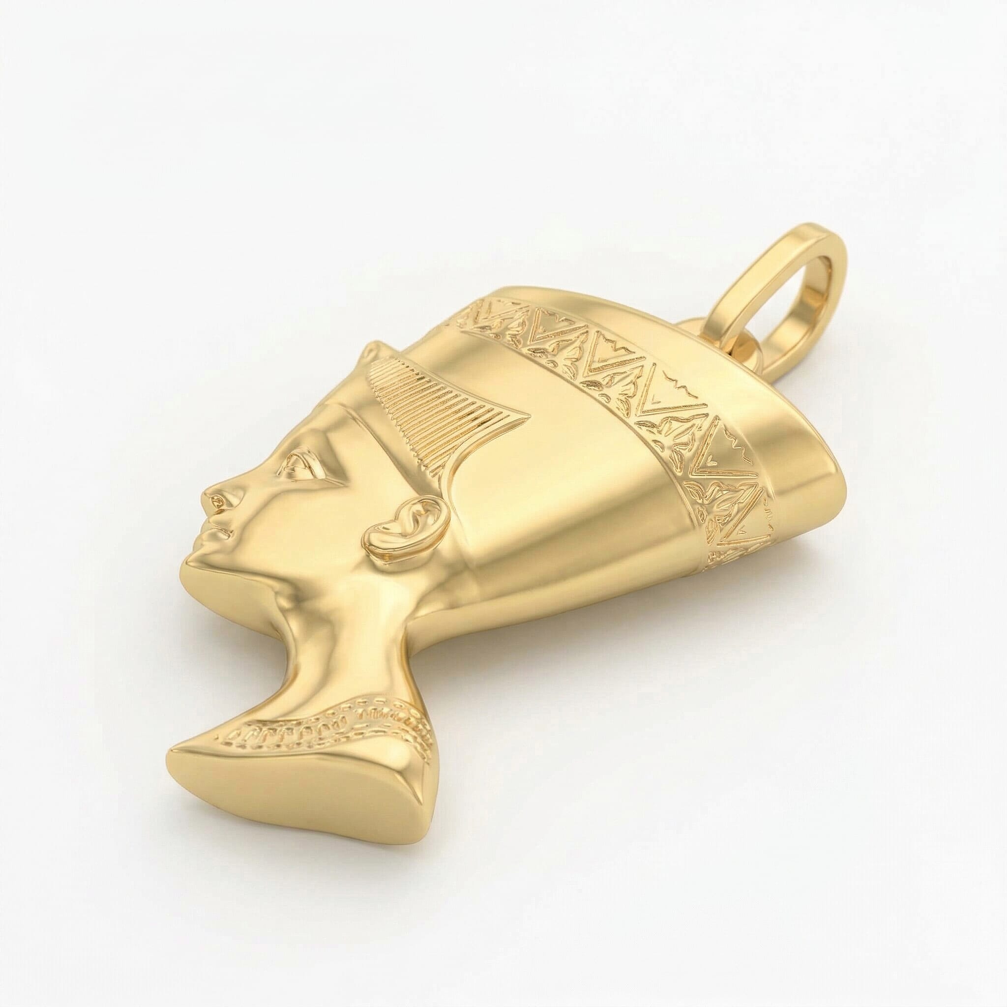 9K Yellow Gold  Pendant,  Gold Wt. 1.7 Gms