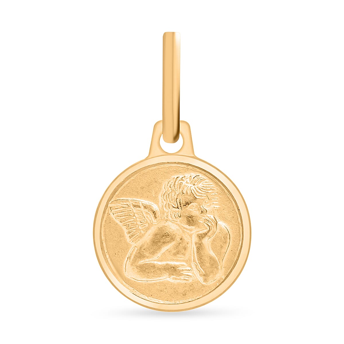 9K Yellow Gold  Pendant,  Gold Wt. 1 Gms