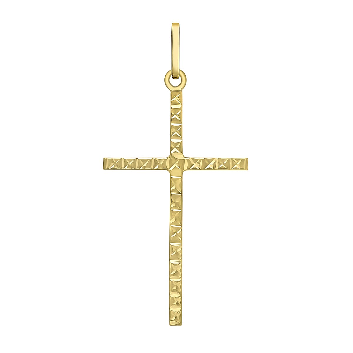 9K Yellow Gold  Pendant,  Gold Wt. 0.48 Gms