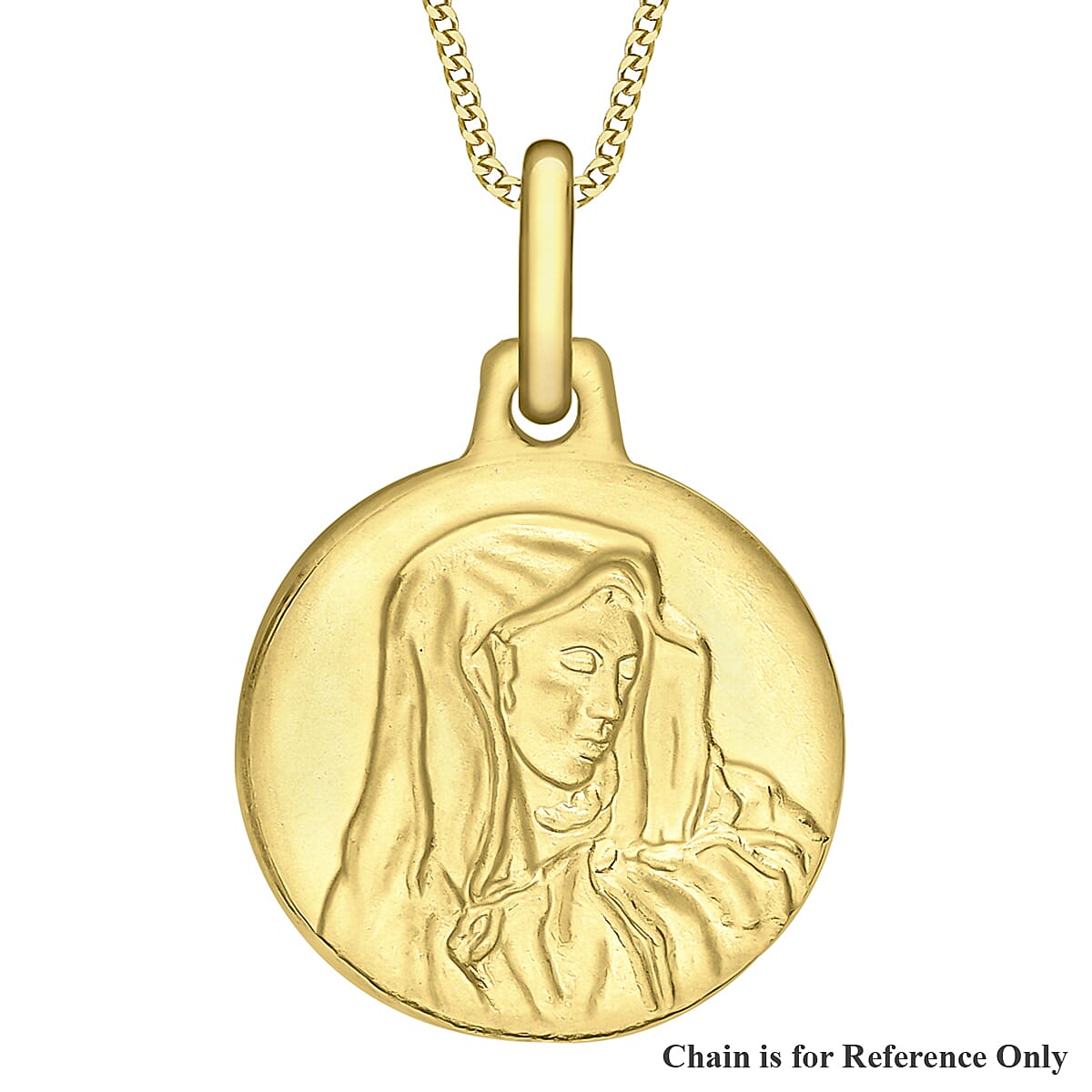 St mary gold on sale pendant