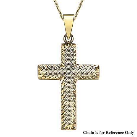 9K Yellow Gold  Pendant,  Gold Wt. 0.87 Gms