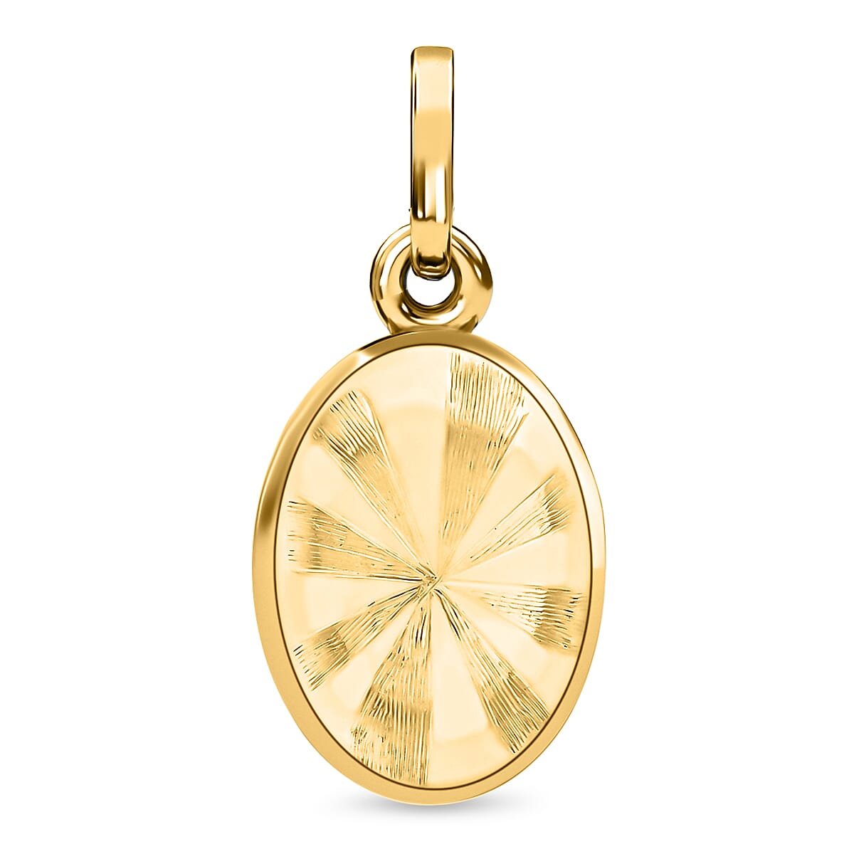 9K Yellow Gold  Pendant,  Gold Wt. 1.1 Gms