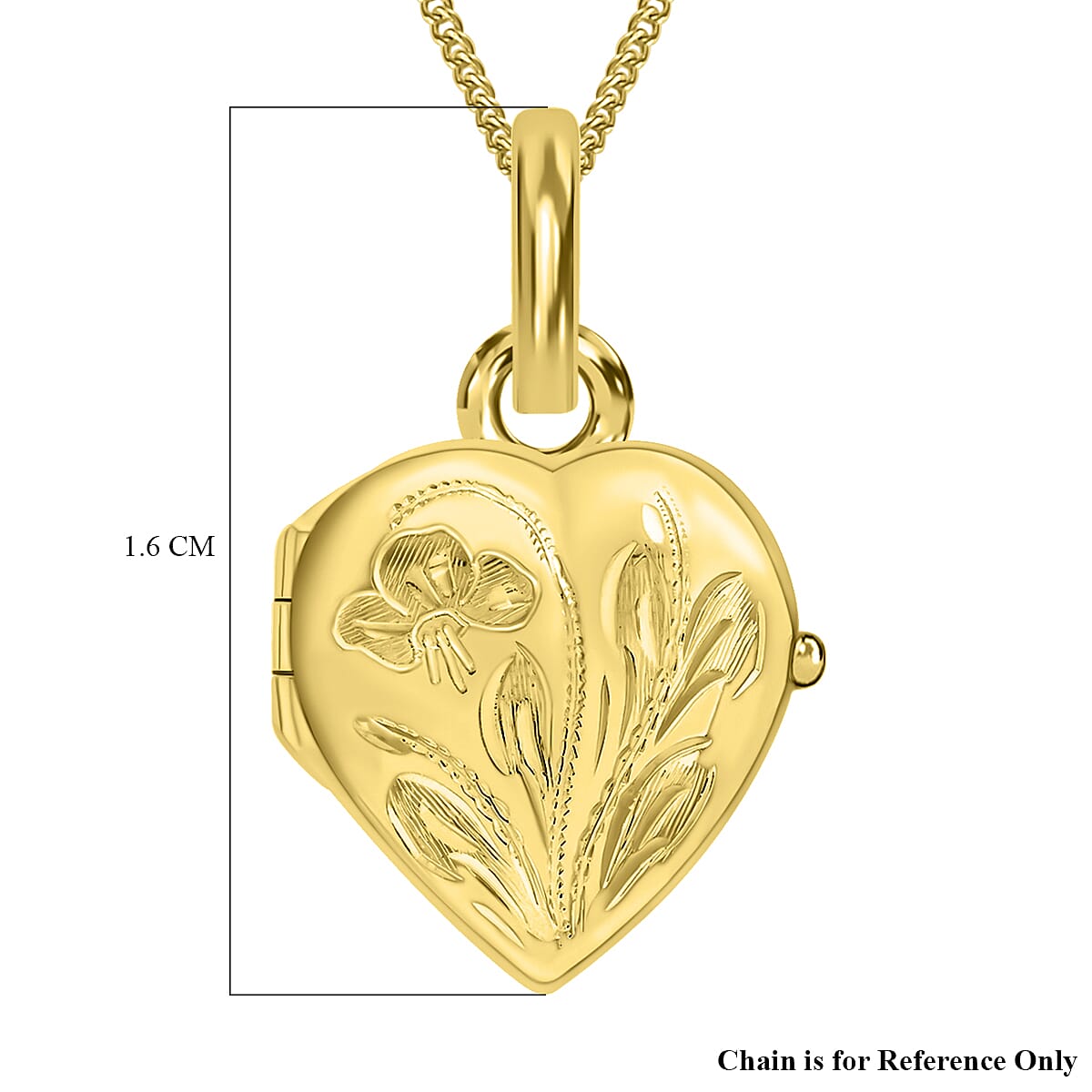 9K Yellow Gold Pendant, Gold Wt. 2 Gms 9K Yellow Gold Pendant, Gold Wt. 2 Gms