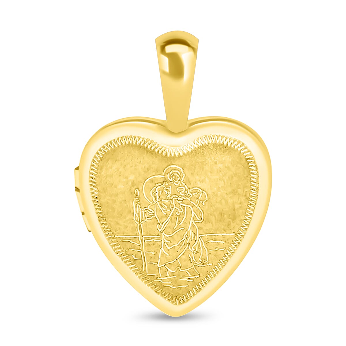 9K Yellow Gold  Pendant,  Gold Wt. 0.87 Gms