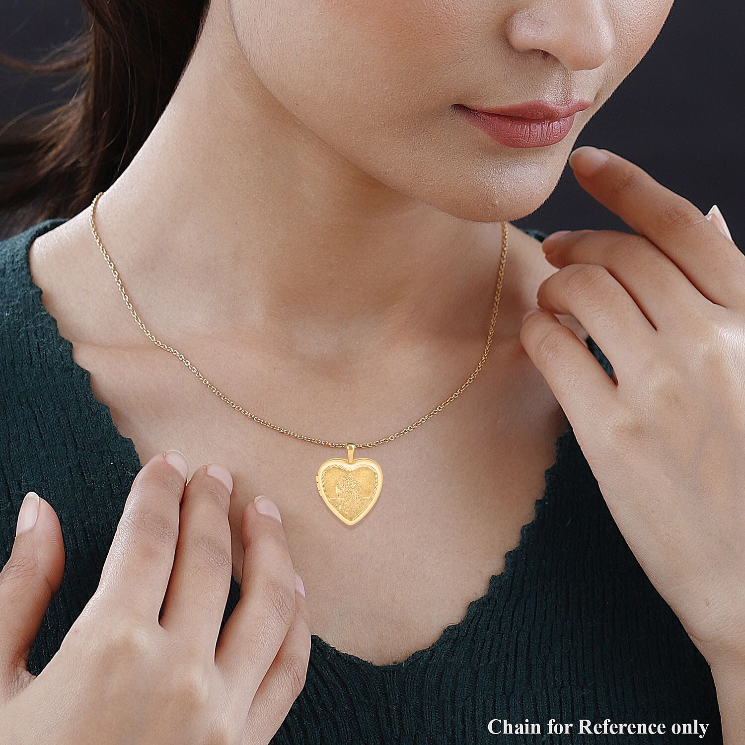 9K Yellow Gold  Pendant,  Gold Wt. 1.6 Gms