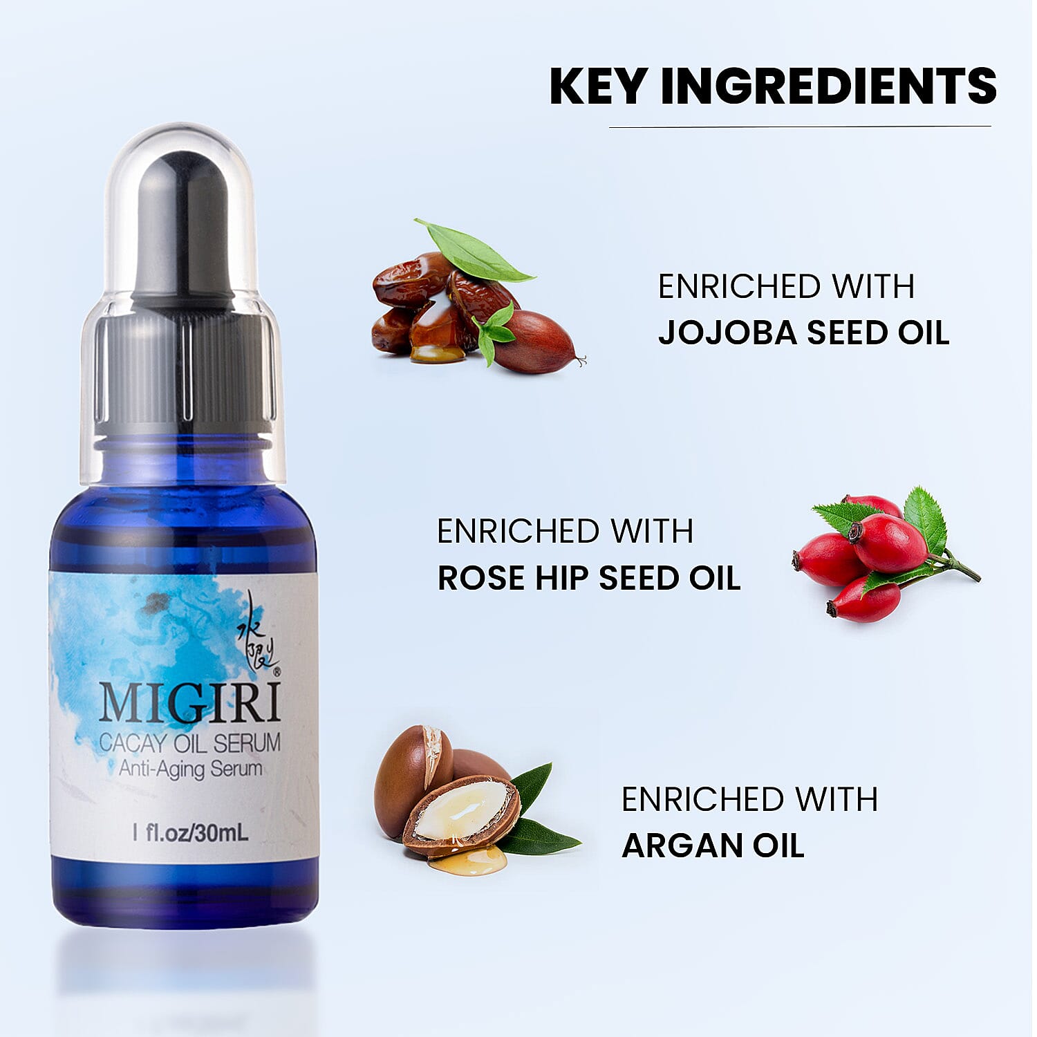 Migiri Cacay Oil and Serum - 30 ml