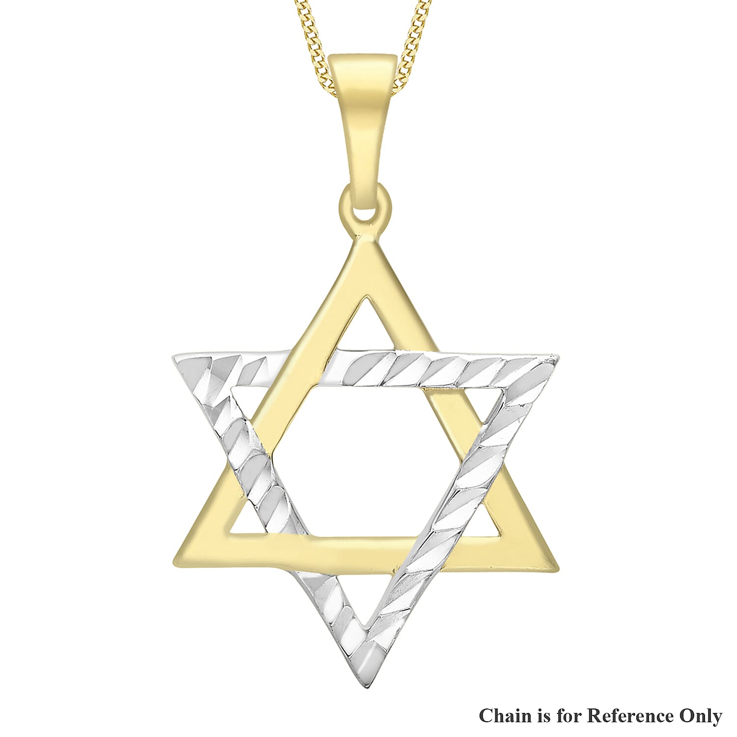 9K Yellow Gold  Pendant,  Gold Wt. 0.95 Gms