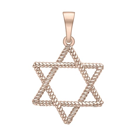 9K Rose Gold  Pendant,  Gold Wt. 0.89 Gms