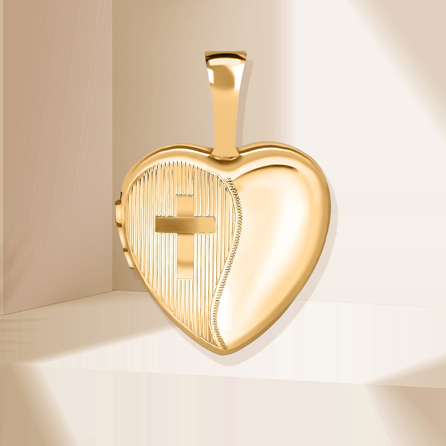 9K Rose Gold  Pendant,  Gold Wt. 0.87 Gms