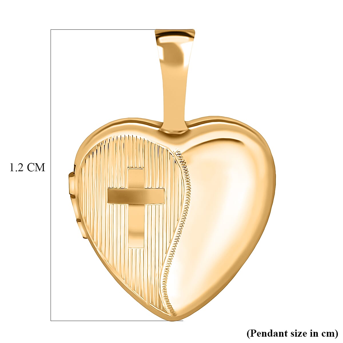 9K Rose Gold  Pendant,  Gold Wt. 0.87 Gms