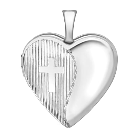 9K White Gold  Pendant,  Gold Wt. 1.6 Gms