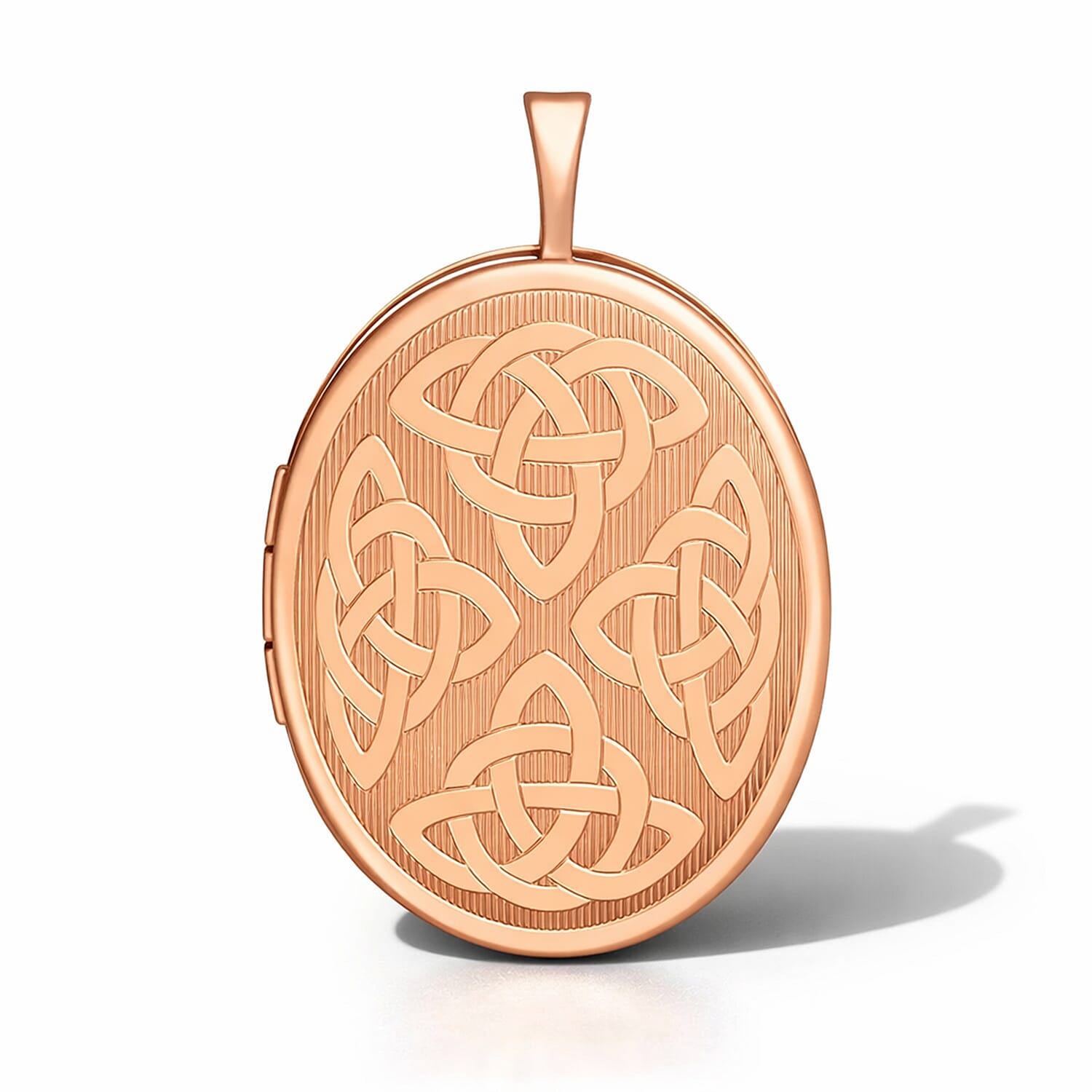 9K Rose Gold  Pendant,  Gold Wt. 2.4 Gms