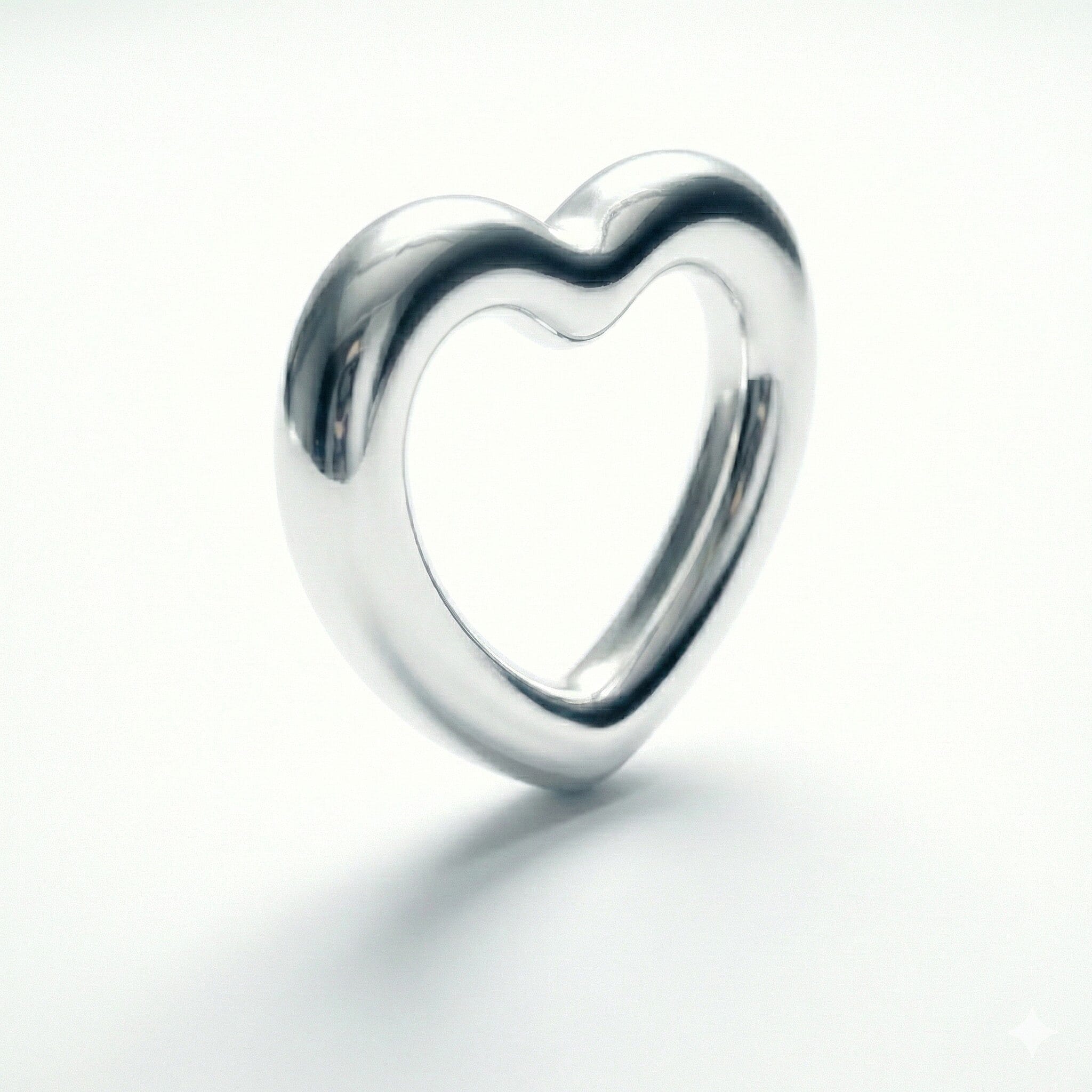 18K W Gold  Pendant,  Gold Wt. 0.55 Gms