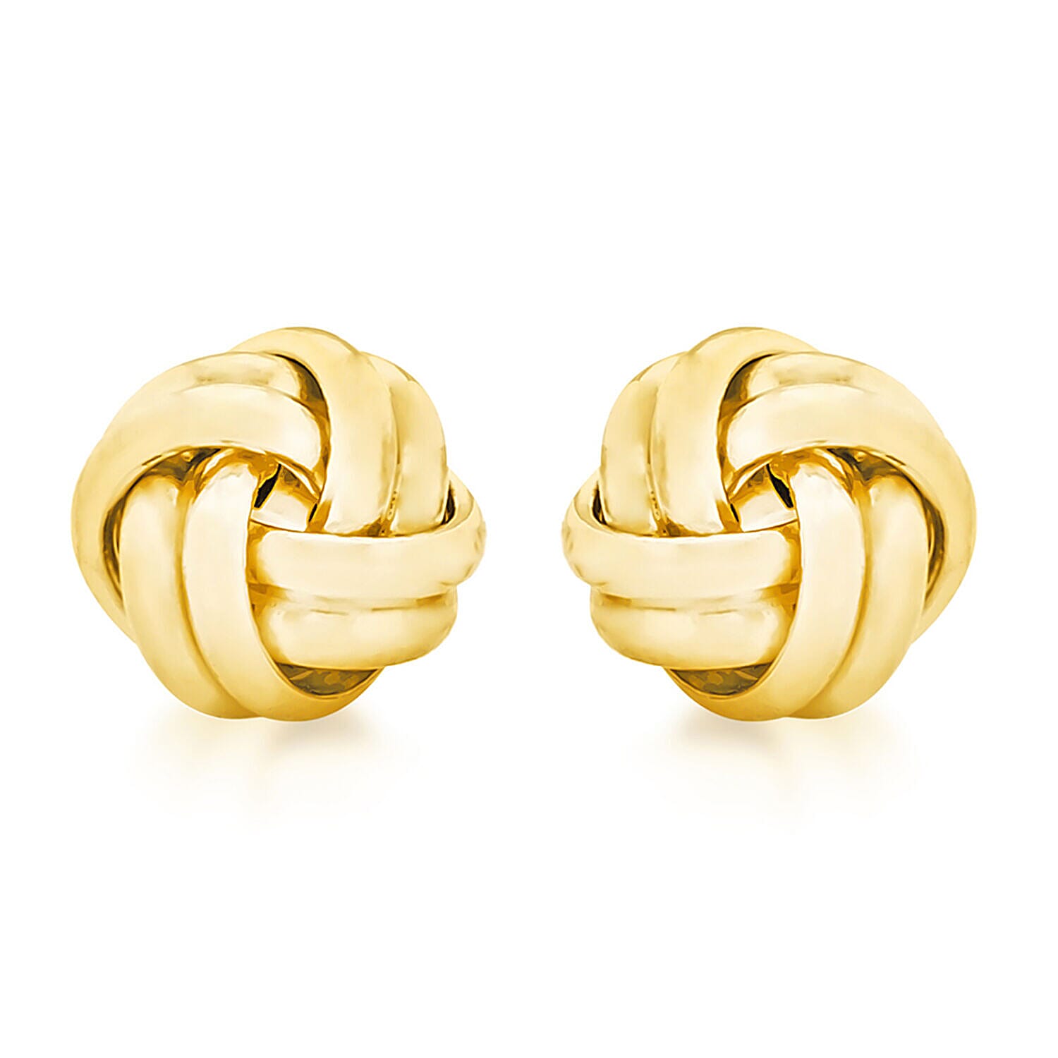 18K Yellow Gold  Earring,  Gold Wt. 1.1 Gms
