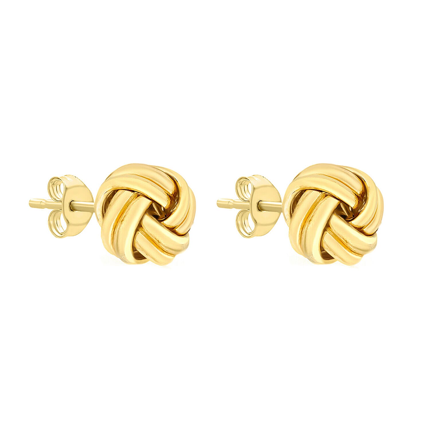 18K Yellow Gold  Earring,  Gold Wt. 1.1 Gms