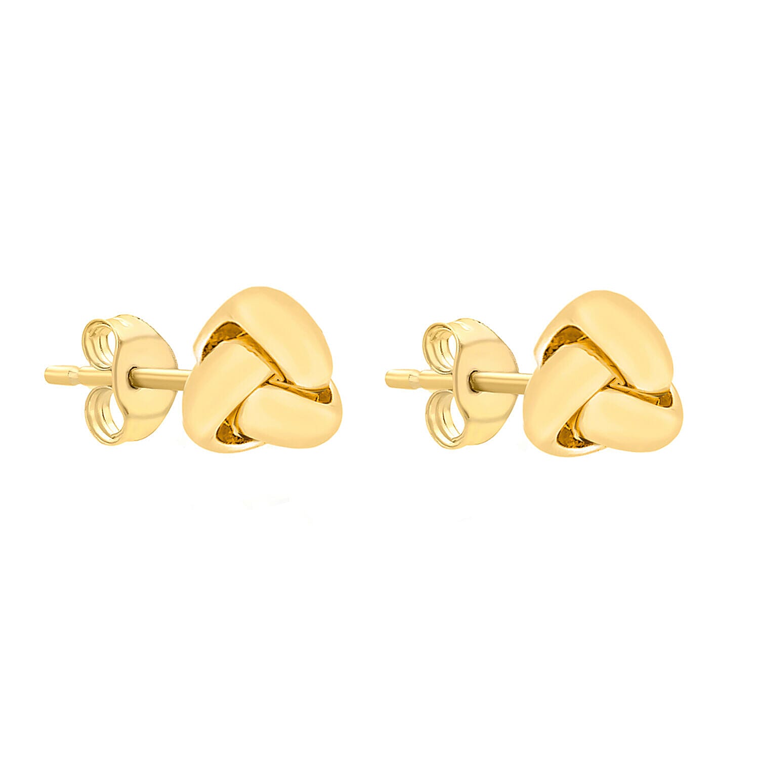 18K Yellow Gold  Earring,  Gold Wt. 0.7 Gms
