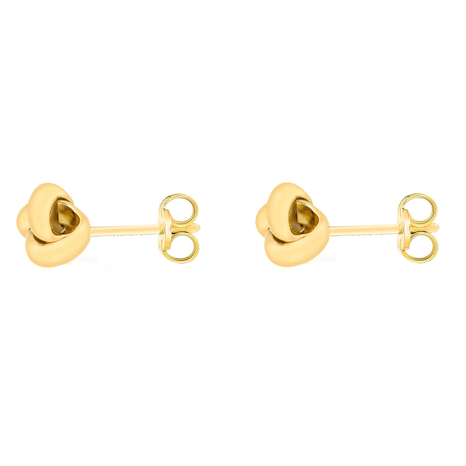 18K Yellow Gold  Earring,  Gold Wt. 0.7 Gms