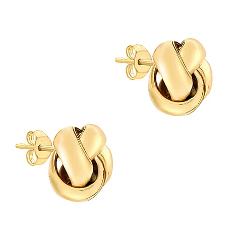 18K Yellow Gold  Earring,  Gold Wt. 1.4 Gms