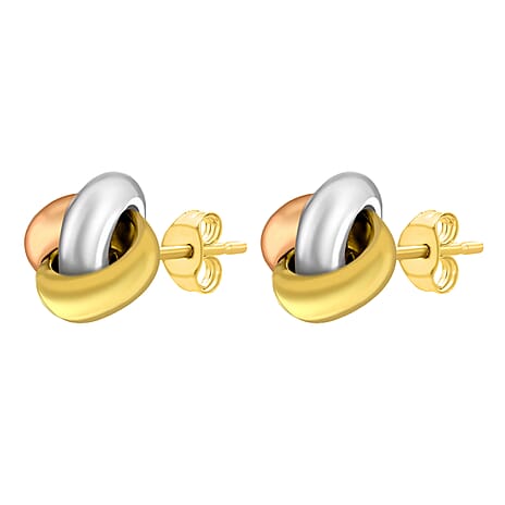 18K Yellow Gold  Earring,  Gold Wt. 1 Gms