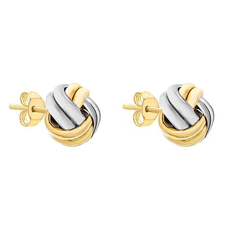 18K Yellow Gold  Earring,  Gold Wt. 0.89 Gms