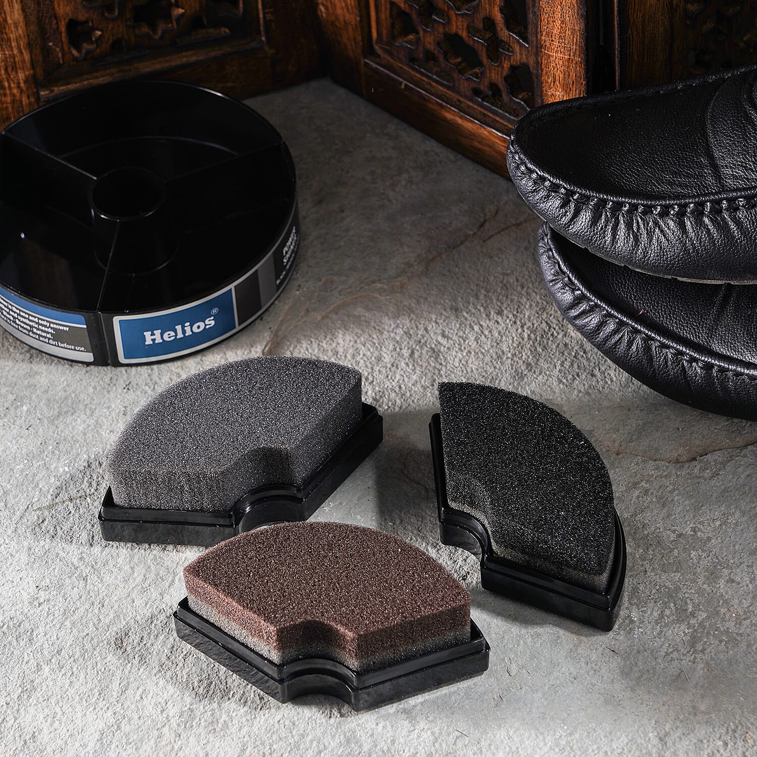 3 in 1 - Helios Power Shiner - Black, Brown & Natural