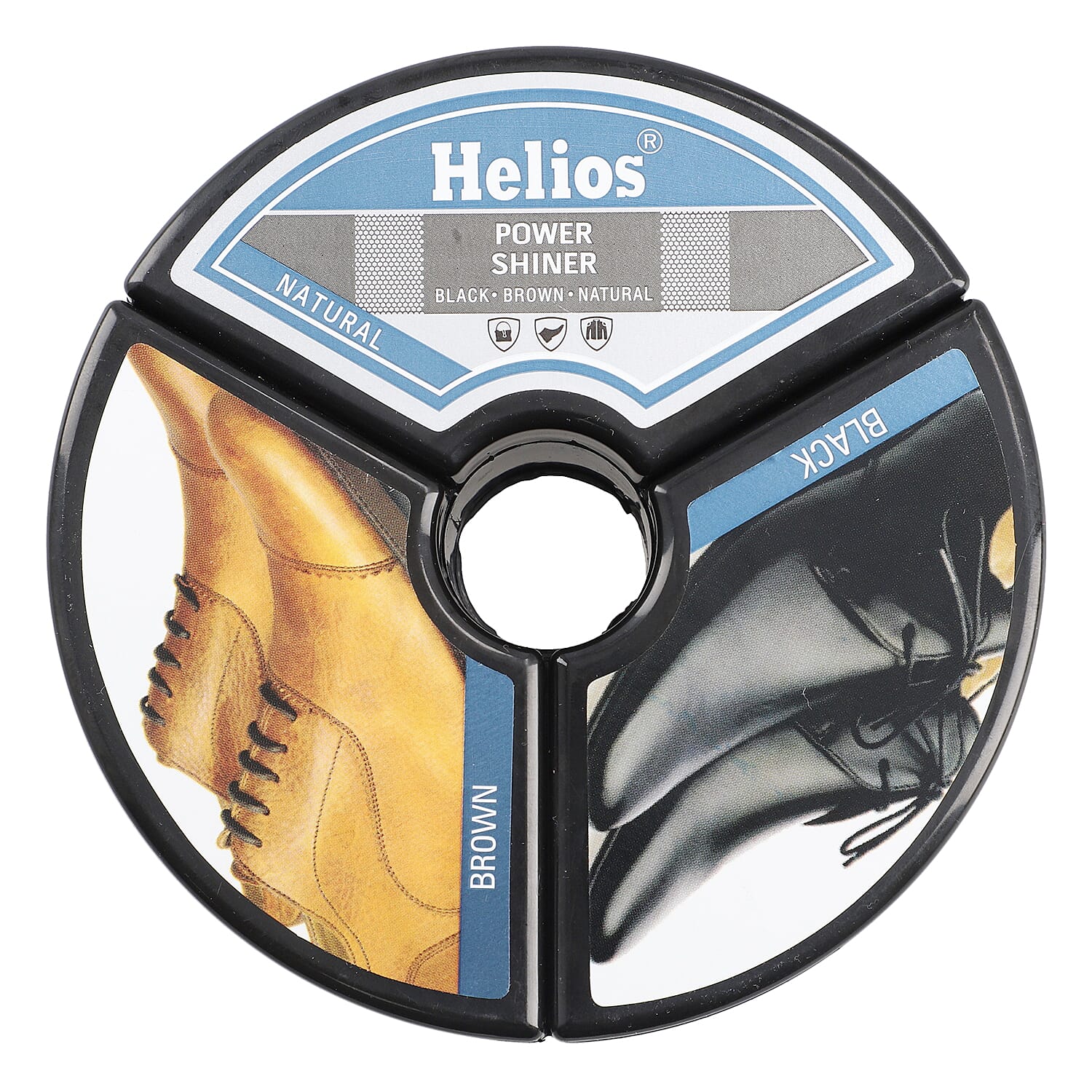 3 in 1 - Helios Power Shiner - Black, Brown & Natural