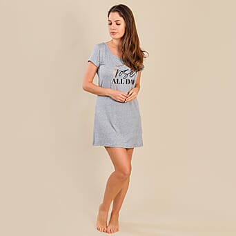 https://tjcuk.sirv.com/Products/73/4/7345535/TAMSY-Short-Nightdress-for-Women-with-Slogan-Grey_7345535.jpg?w=342&h=342