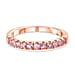 Half Eternity Band Ring in Sterling Silver