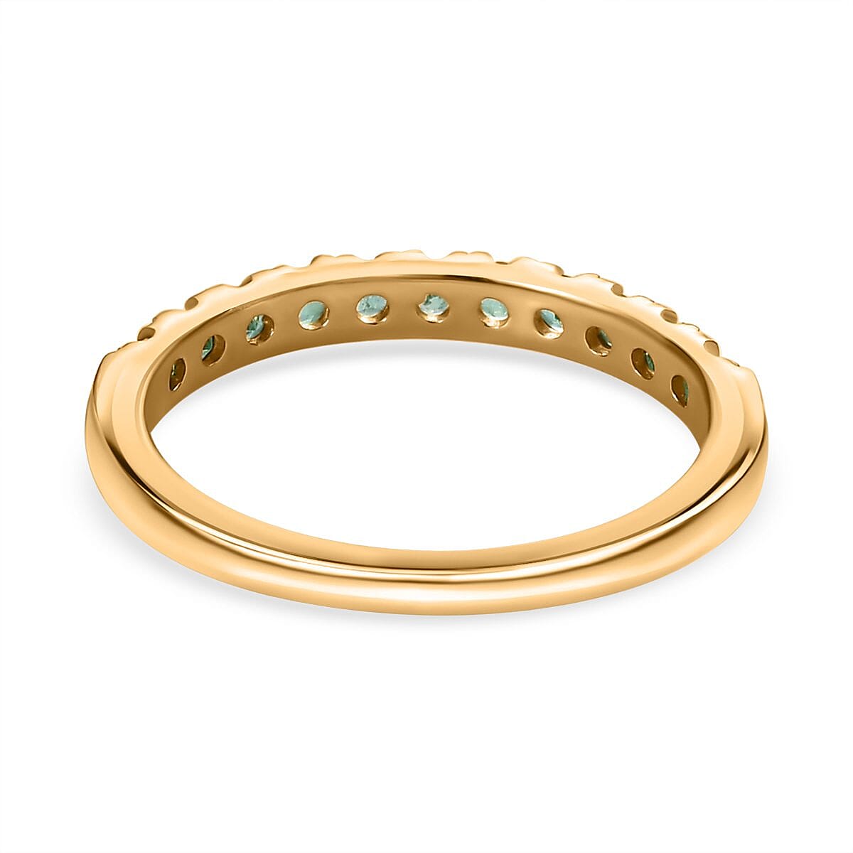 Half Eternity Band Ring in Sterling Silver