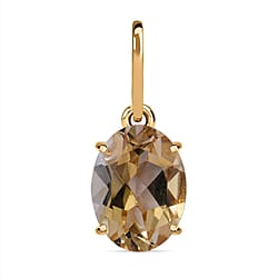 9K Yellow Gold Pendant 1.35 Ct.