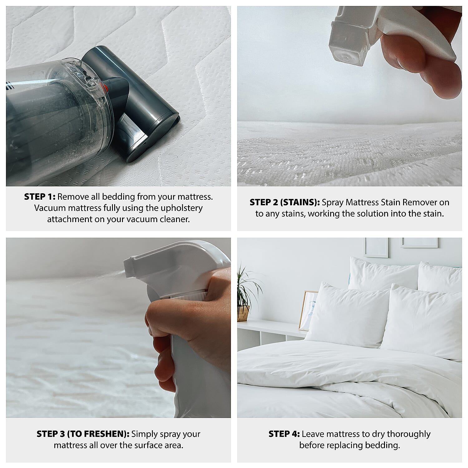 Homesmart - Mattress Stain Remover - Spray Nozzle Included -1000ml