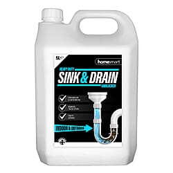 Home Smart HD Sink & Drain Unblocker 5L - White