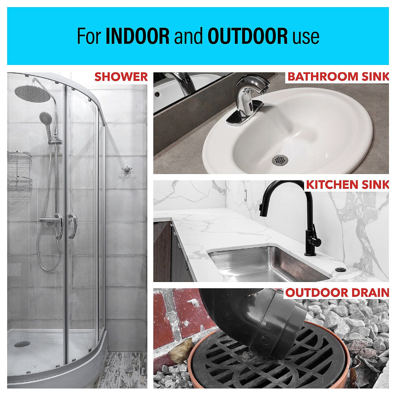 Home Smart HD Sink & Drain Unblocker 5L - White