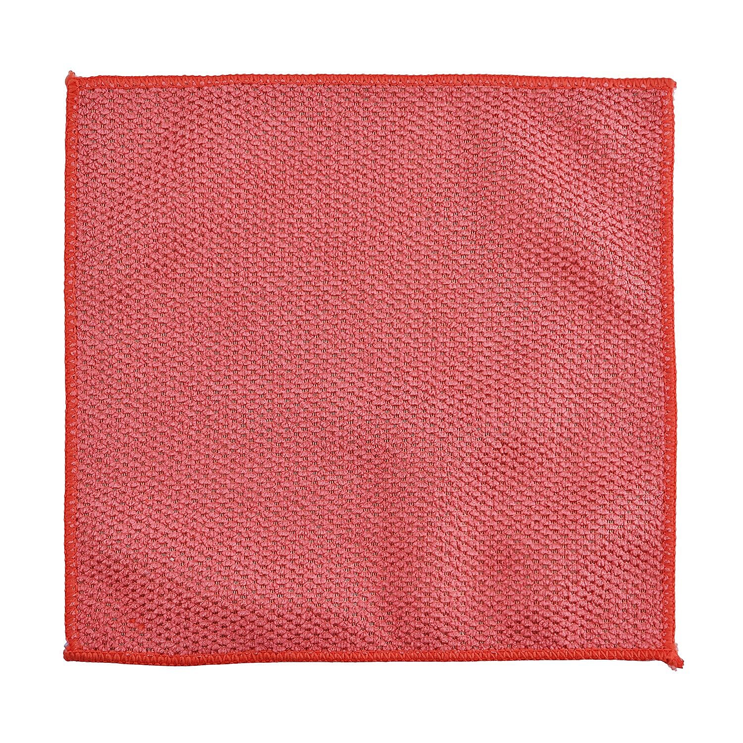 Set of 20 - Double Sided Microfiber And Scratch Fibre Dish Cloth - Pink & Blue