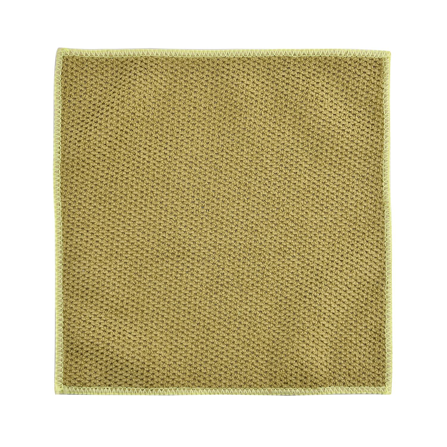Set of 20 - Double Sided Microfiber And Scratch Fibre Cloth - Brown and Green
