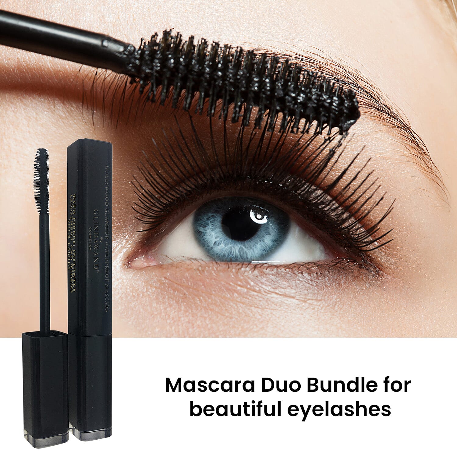 GlindaWand Hollywood Glamour Mascara, Two for the Price of One