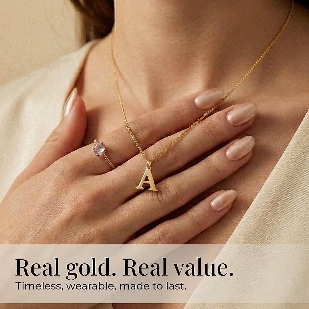 9K Yellow Gold  Pendant,  Gold Wt. 0.41 Gms