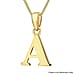 9K Yellow Gold  Pendant,  Gold Wt. 0.41 Gms