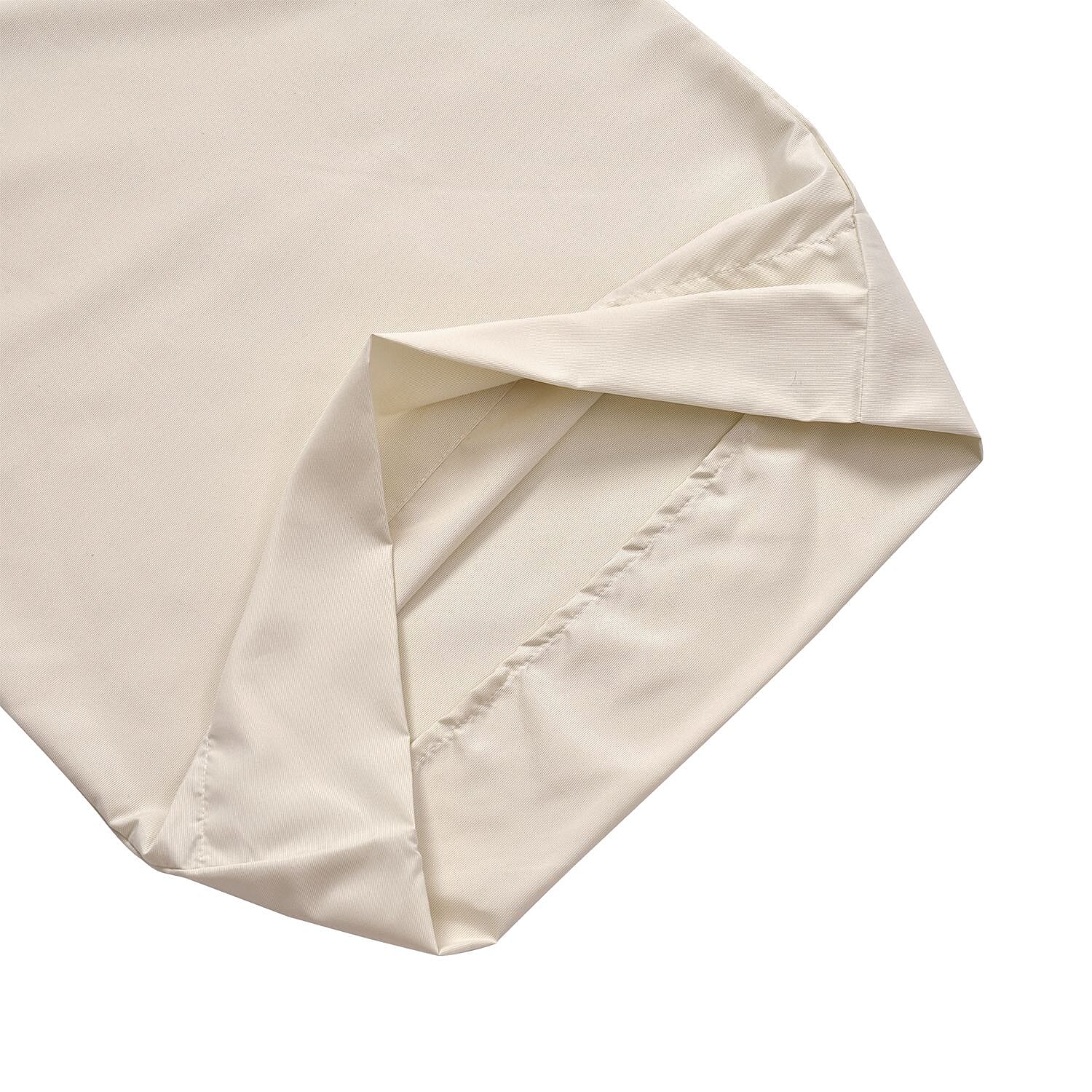 4 Piece Set - Copper Infused Solid Sheets with 2 Pillow Cases (Double Size) - Ivory