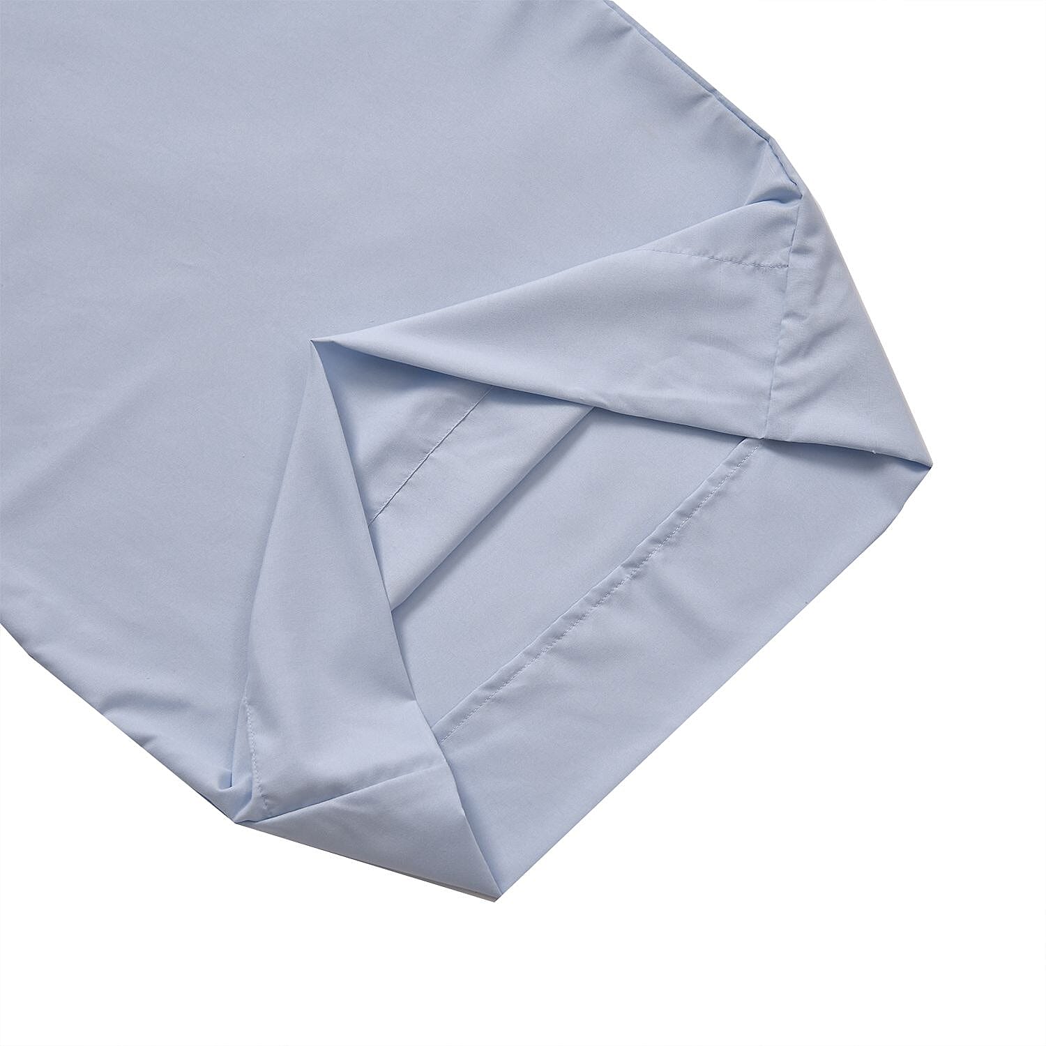 4 Piece Set - Copper Infused Solid Sheets with 2 Pillow Cases (Double Size) - Ivory