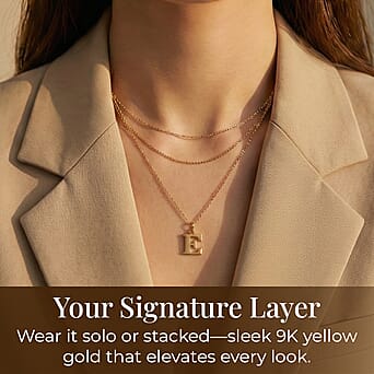 https://tjcuk.sirv.com/Products/73/6/7366111/9K-Yellow-Gold-8-5mm-x-16mm-Plain-E-Initial-Pendant_7366111_2.jpg?w=342&h=342