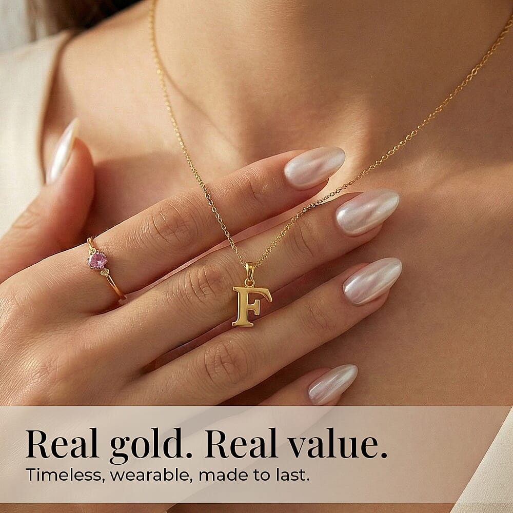 9K Yellow Gold  Pendant,  Gold Wt. 0.51 Gms