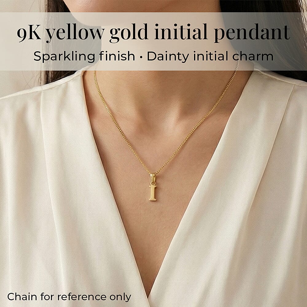 9K Yellow Gold  Pendant,  Gold Wt. 0.43 Gms