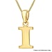 9K Yellow Gold  Pendant,  Gold Wt. 0.43 Gms
