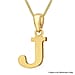 9K Yellow Gold  Pendant,  Gold Wt. 0.42 Gms